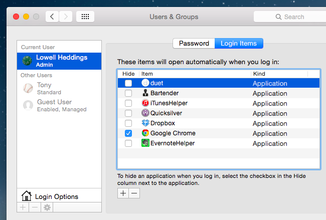 How To Change What Apps Open On Startup Macs