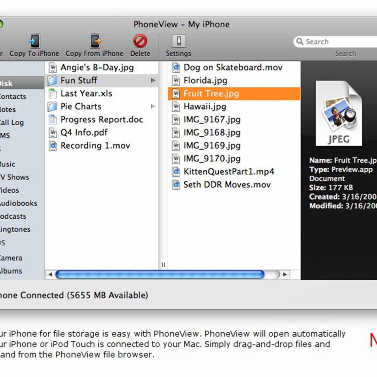 Phoneview Mac App Store
